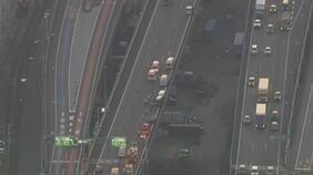 【速報】伊勢湾岸道で車同士の事故 11人ケガか 全員意識あり 愛知･弥富市|TBS NEWS DIG