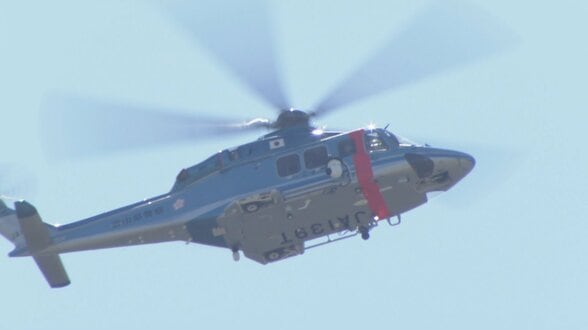 国道8号を空陸一体で取り締まり 県警ヘリ「つるぎ」も参加 親子2人死亡の事故受け実施 富山 | 富山のニュース|天気・防災|チューリップテレビ