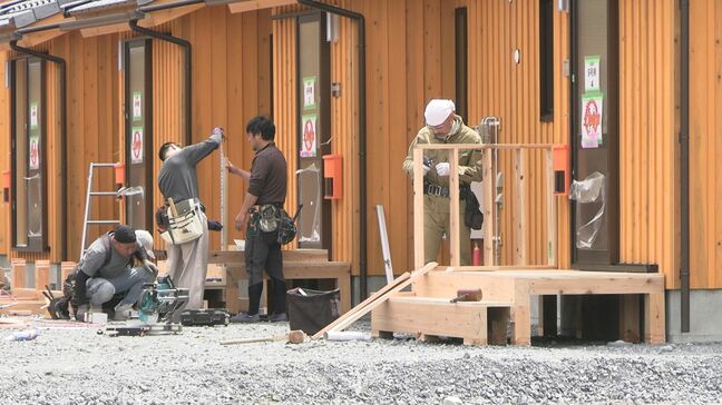 【山火事】大船渡市の山林火災の応急仮設住宅　入居日決まる|TBS NEWS DIG