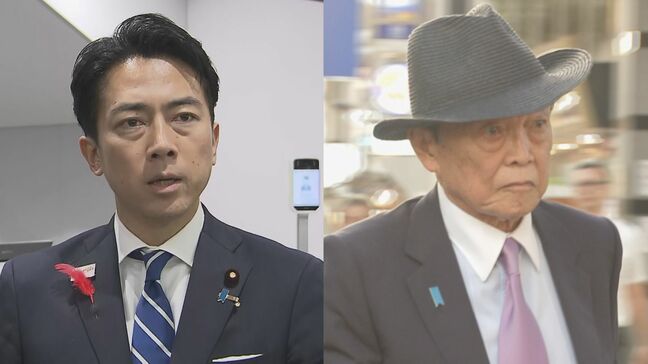 【速報】小泉農水大臣が麻生最高顧問と面会　自民党総裁選めぐり支援求めたか|TBS NEWS DIG