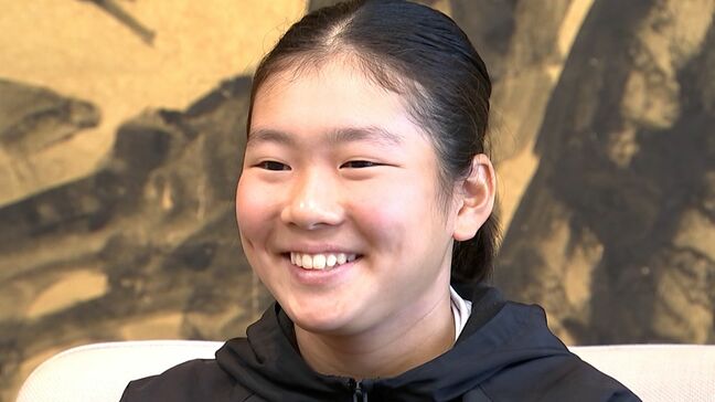 RSK全国選抜ジュニアテニス大会優勝・平井萌生奈選手が香川県を表敬　将来の夢は？「グランドスラム優勝です」|TBS NEWS DIG