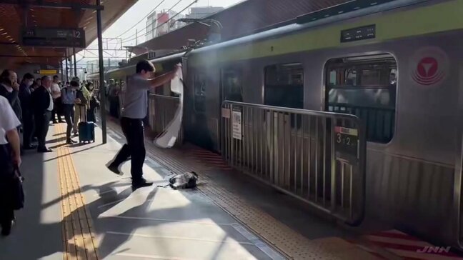 モバイルバッテリー発火で東急池上線が一時運転見合わせ　車内にいた中学生のかばんから… 隣にいた女性が1人けが、車両内の一部燃える|TBS NEWS DIG
