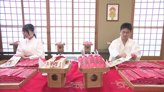 健やかな成長を願って・・・福岡市の神社で「七五三」準備　千歳飴2000個を袋詰め|TBS NEWS DIG