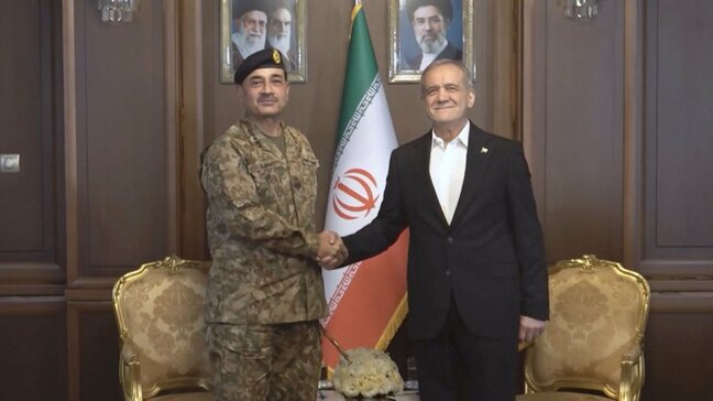 米イラン“仲介のキーマン”パキスタン軍元帥がイラン3日間訪問　直接協議に向け調整か|TBS NEWS DIG