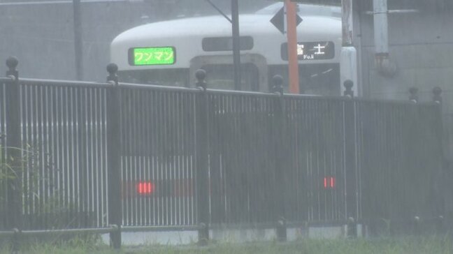 【台風情報】台風10号の影響　9月2日にかけ非常に激しい雨か　JR身延線あす、特急列車が運休など　山梨|TBS NEWS DIG