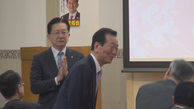 2月の衆議院選支援に感謝し敗北を陳謝 小沢一郎氏が岩手入り 来年の地方選へ「油断して私のようにならないように」と激励|TBS NEWS DIG