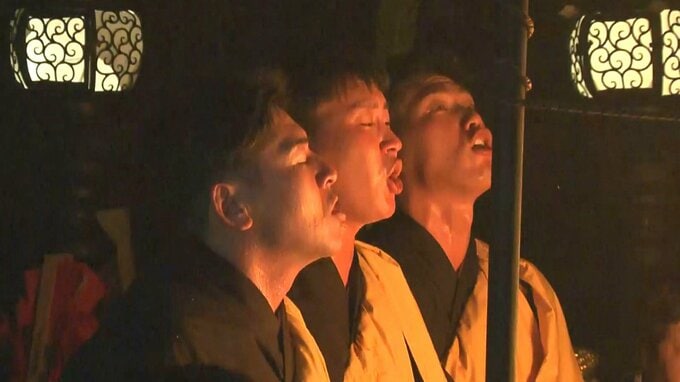 叫びながら炎と向き合う “魂の90分”　會澤翼･堂林翔太･中村奨成　覚悟の護摩行　広島カープ　|　RCC NEWS | 広島ニュース | RCC中国放送