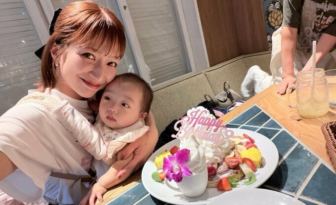 【 辻希美 】第5子・夢空ちゃんと“誕生日のお祝い”「20年来の友達がlunchに誘ってくれて」|TBS NEWS DIG