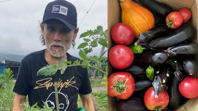 【 片岡鶴太郎 】　山梨の畑で夏野菜をどっさり収穫「大地の恵みに感謝です」仲間と汗を流す「畑作業」ショットを公開「私にとって大切なひととき」|TBS NEWS DIG