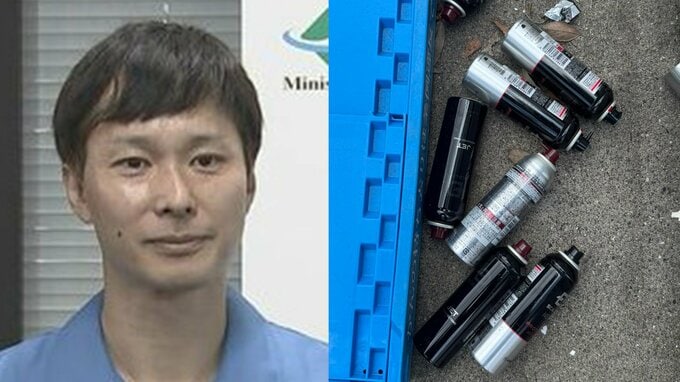 【ごみ清掃芸人】　スプレー缶は「中身を使い切らないで缶の中に入っていると作業員が危ないので、自治体の指示に従ってください」【マシンガンズ滝沢】|TBS NEWS DIG