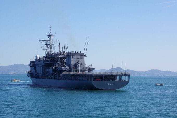 「えひめ丸」事故で出動の海自救難艦も現場に 懸命の捜索続く 今治沖貨物船衝突沈没事故　|　愛媛のニュース - Nスタえひめ｜あいテレビは6チャンネル
