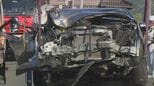 国道でミキサー車と乗用車が正面衝突…ミキサー車が畑に転落、乗用車は大破　乗用車に乗っていた70代男性が死亡　ミキサー車を運転していた女性は一時車内に閉じ込められる　鳥取県八頭町|TBS NEWS DIG