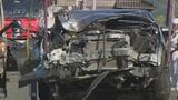 国道でミキサー車と乗用車が正面衝突…ミキサー車が畑に転落、乗用車は大破　乗用車に乗っていた70代男性が死亡　ミキサー車を運転していた女性は一時車内に閉じ込められる　鳥取県八頭町　|　BSSニュース | BSS山陰放送