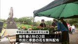宮崎市の公園で季節の草花が市民に無料配布|TBS NEWS DIG