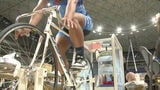 「競輪選手を目指してくれる子供たちが増えてくれたら」自転車のかき氷“チャリ氷” 北九州メディアドーム夏まつり 30日まで | 福岡のニュース|RKB NEWS|RKB毎日放送