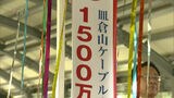 日本新三大夜景都市第一位の夜景スポット皿倉山～ケーブルカー利用客１５００万人突破で記念式典　|　福岡のニュース｜RKB NEWS｜RKB毎日放送