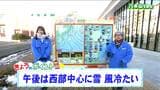 「午後は西部中心に雪 20日も真冬並み寒さ」宮城の天気 tbc気象台 20日|TBS NEWS DIG