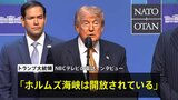トランプ大統領 ホルムズ海峡「開放されている」　NBCテレビの電話インタビューで|TBS NEWS DIG