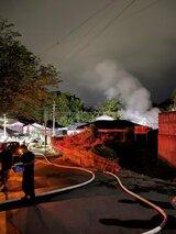 「小屋から爆発音がして炎上している」住宅など3棟が全焼する火事 福岡・大牟田市 | 福岡のニュース|RKB NEWS|RKB毎日放送