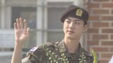 「BTS」メンバーJINさん 1年半の兵役終え施設を後に　メンバーたちが出迎え|TBS NEWS DIG
