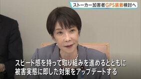 「スピード感を持って取り組みを」政府がストーカー被害に関する緊急対策　ストーカー加害者へのGPS機器の装着など新たな被害者保護制度導入の検討本格化|TBS NEWS DIG