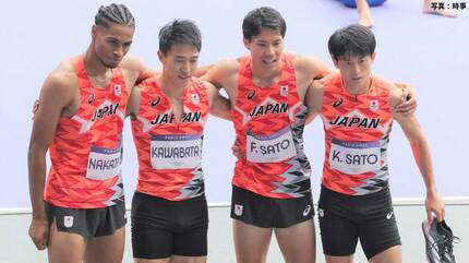 男子4×400mリレー アジア新記録で6位入賞！予選の日本新を塗り替える