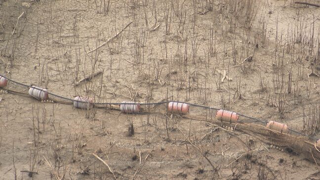 ｢もう絶望｣ 貯水率0％ “茶色の渓谷”となった愛知の宇連ダム 隣県･静岡の巨大ダムからの供給が“最後の砦”も…5月以降がルール|TBS NEWS DIG