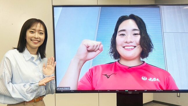 北口榛花に石川佳純が“オンライン中国語レッスン” 18歳“アジア最強のライバル”に「おめでとうと言いたい!」【アジア大会】|TBS NEWS DIG