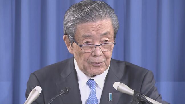 【速報】自民党・森山幹事長が辞任の意向を表明　石破総理が進退預かる|TBS NEWS DIG