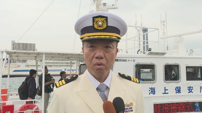下関海上保安署に新型巡視艇“はたかぜ”配属「いろんな事案に多方面に対応できる」|TBS NEWS DIG