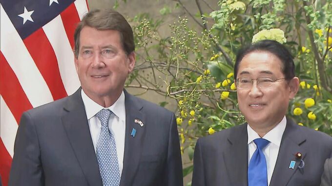 岸田総理　アメリカのハガティ前駐日大使と面会「選挙結果にかかわらず日米の絆は不変」　