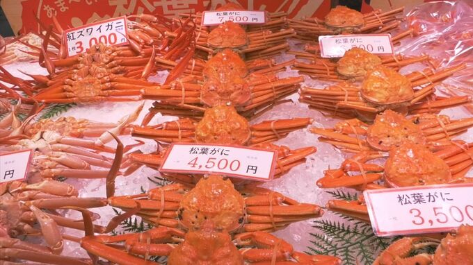 「ズワイガニ」ピーク時の半値も…年末年始が過ぎ需要が落ち着き「お買い得」　カニ尽くしイベントに客集まる　|　BSSニュース | BSS山陰放送