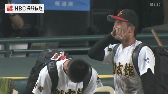 【甲子園】長崎・創成館 延長10回タイブレークの末敗れる　|　長崎のニュース | 天気 | NBC長崎放送