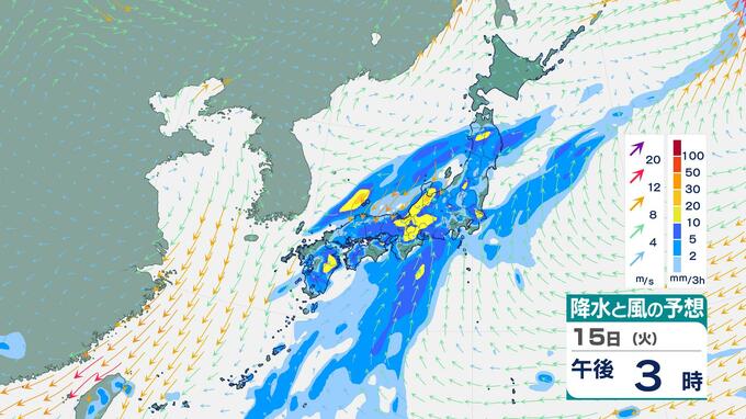 【台風のたまごも】15日(火)にかけ広範囲で激しい雨や「竜巻」のおそれ…今週後半は秋雨前線が停滞、南海上の「熱帯低気圧」台風の可能性は|TBS NEWS DIG