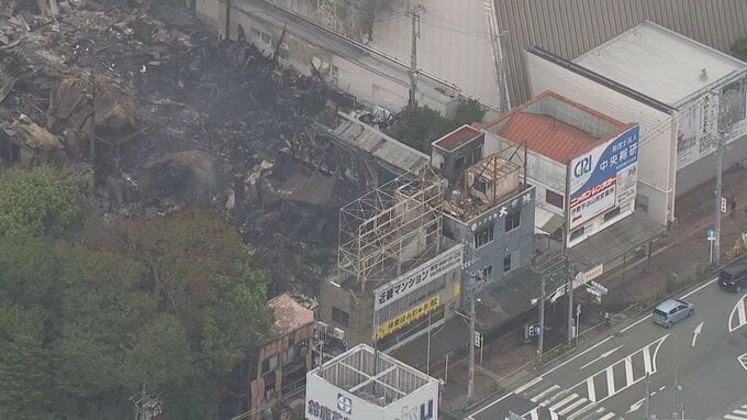 伊勢神宮近く「明倫商店街」火災 いまだ鎮火に至らず　住宅や店舗など58棟に被害|TBS NEWS DIG