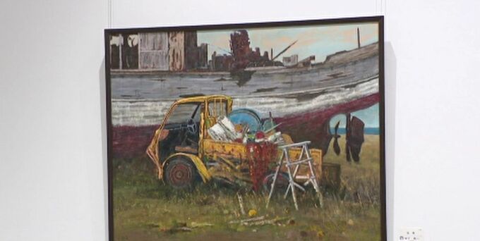 能登の被災地を思う絵も 「写実主義」の絵画展・一水会金沢展|TBS NEWS DIG