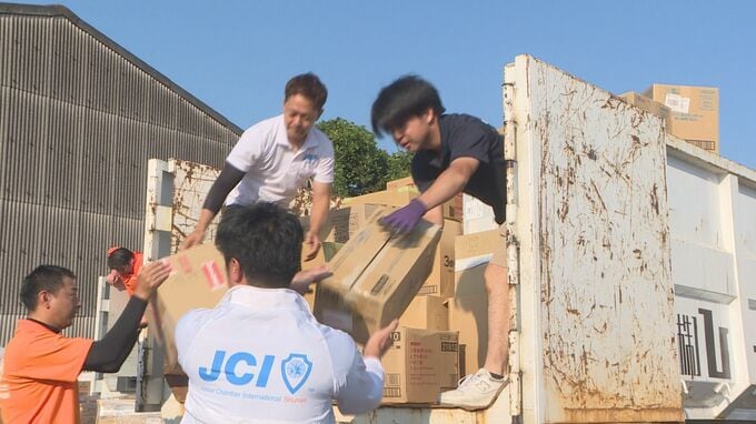 「笑顔を届けられれば」　熊本地震の被災地支援　青年会議所が物資送る　山口・山陽小野田|TBS NEWS DIG