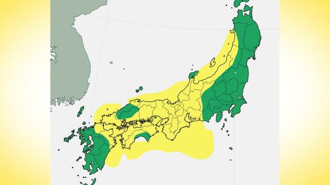 【黄砂情報】24日(木)～26日(土)にかけて日本列島に黄砂か　北海道も25日（金）黄砂が混じった雨も〈気象庁最新シミュレーション〉|TBS NEWS DIG
