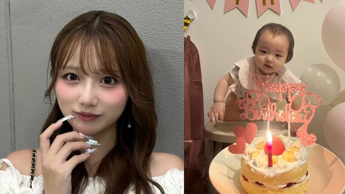 【 辻希美・長女 】　希空　妹・夢空ちゃんの1歳誕生日を祝福　「毎日可愛くて可愛くて見るだけで癒されてるよ」 「姉妹で沢山お出かけしたりしようね」|TBS NEWS DIG