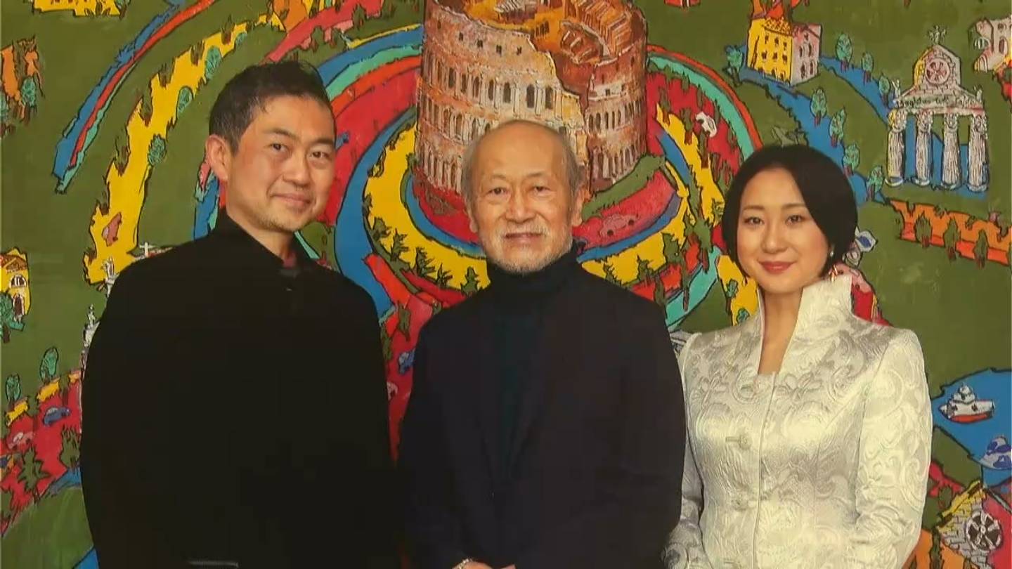 全国初開催は鹿児島で「絹谷幸二親子三人展」あす6日まで開催 | 鹿児島