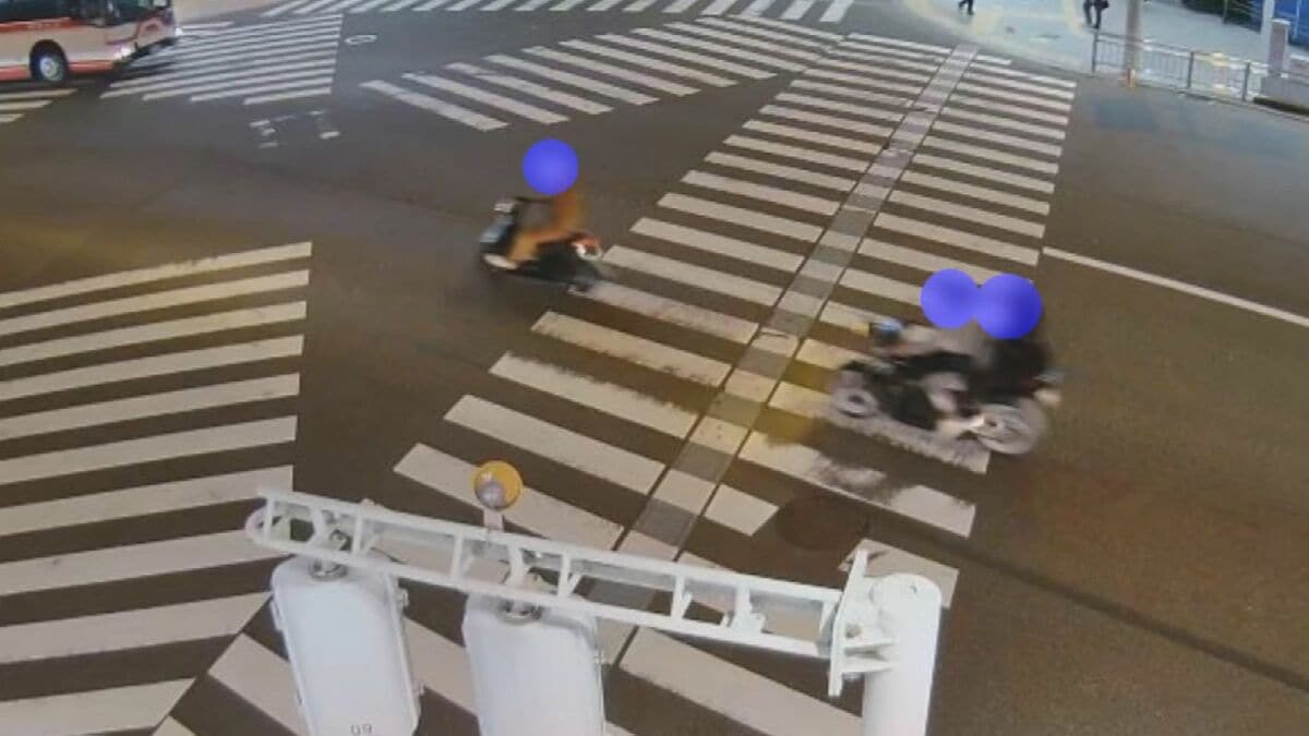 繁華街でバイクを無免許運転 信号無視を繰り返したか 集団で暴走行為 19歳と20歳の男3人逮捕 岐阜市