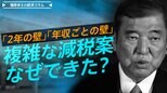 103万円に『壁』はなくなっても、新たな年限・年収ごとの『壁』が続々誕生!なぜ、こんな複雑な減税案ができたのか?【播摩卓士の経済コラム】|TBS NEWS DIG