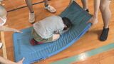 25の防災ミッションに挑戦 小学校で地震・津波想定した体験イベント | 沖縄のニュース|RBC 琉球放送