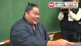 「すげえデカいですね!」握手した児童は手の大きさにビックリ 関脇の大栄翔が小学校を訪問 | 熊本のニュース|RKK NEWS|RKK熊本放送
