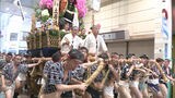 山笠が早朝の博多の街を駆け抜ける「朝山笠」子供たちも台の上へ－博多祇園山笠　|　福岡のニュース｜RKB NEWS｜RKB毎日放送