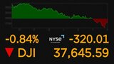 NY株300ドル超下落 一時1400ドル上昇も“中国104%関税”で一転値下がり|TBS NEWS DIG