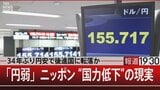 止まらない円安 実は「円弱」 日本は“後進国”に転落か 国力低下の現実とは【報道1930】|TBS NEWS DIG