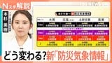 新「防災気象情報」5月28日から運用スタート、どう変わる? 警戒レベルに応じてどう行動?【Nスタ解説】|TBS NEWS DIG