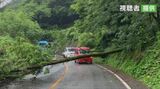 雨量が100mm超えたところも　交通や学校に影響　県道では倒木　山梨|TBS NEWS DIG