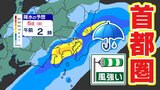 【東京首都圏 荒れた天気】さくらには「試練の雨と風」【雨と風シミュレーション４日（土）５日（日）／週間予報】東京・神奈川・埼玉・千葉・群馬・栃木・茨城・長野・山梨|TBS NEWS DIG